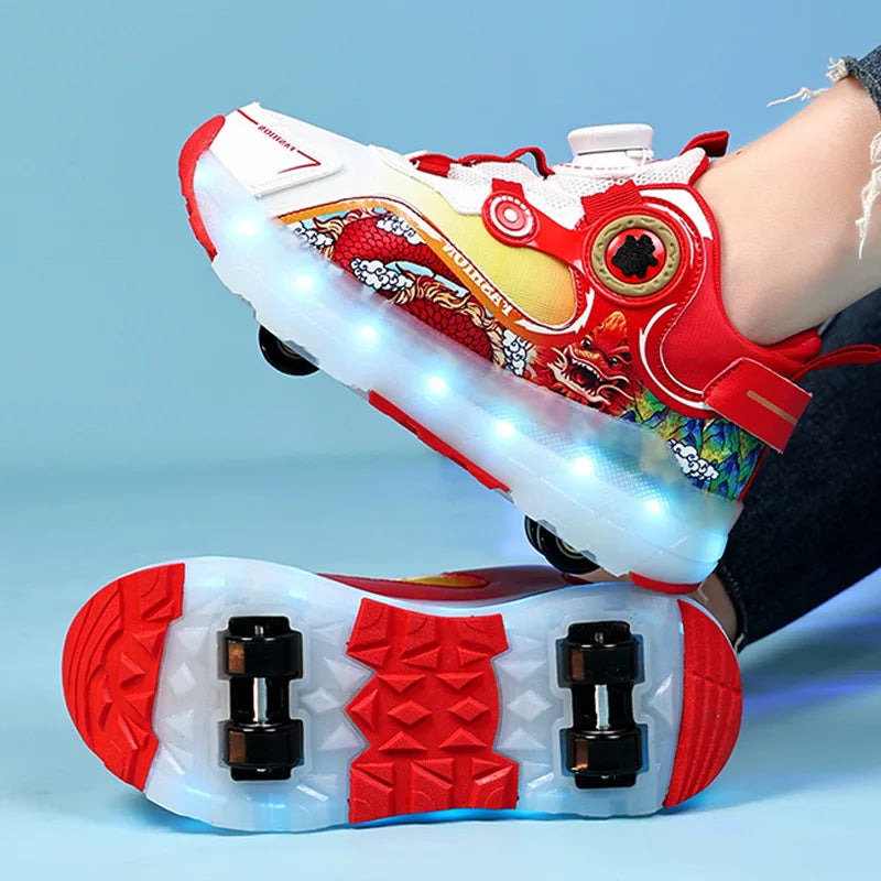 Chaussures Roller LED Enfants